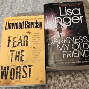 Fear the Worst and Darkness, My Old Friend Paperback Books